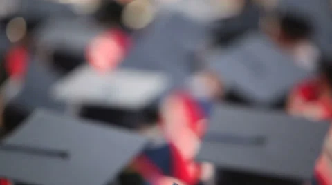University graduates Stock Footage 32036489