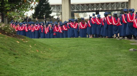 University graduates Stock Footage 45498451