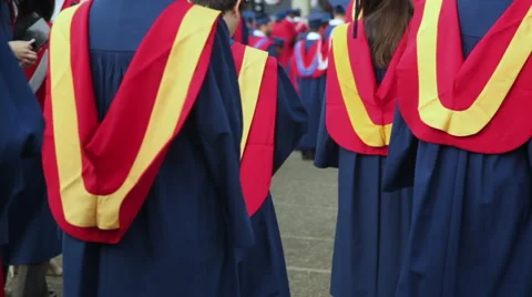 University graduates Stock Footage 45499307