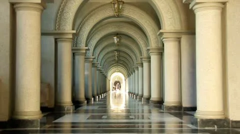 University Hallway 스톡 동영상 10562826