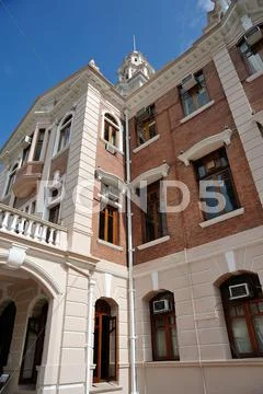 The university of hong kong main building Stock Photos