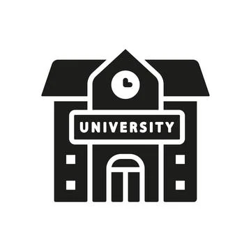 University icon vector design templates simple and modern Stock Illustration