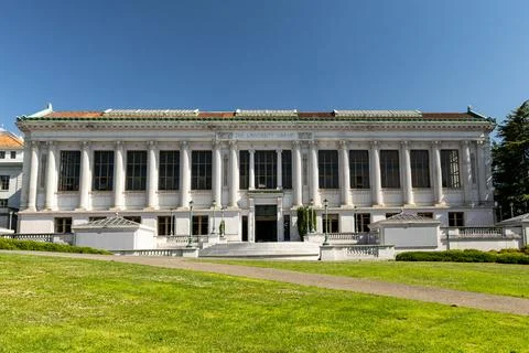 The University Library at UC Berkeley Stock Photos