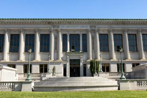 The University Library at UC Berkeley Stock Photos