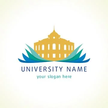 University logo Stock Illustration