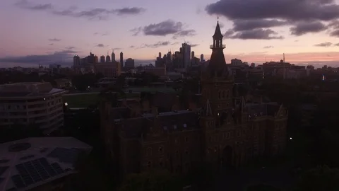 University of Melbourne- Ormond College Stock Footage 101589523