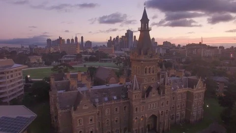 University of Melbourne- Ormond College Stock Footage 101625596