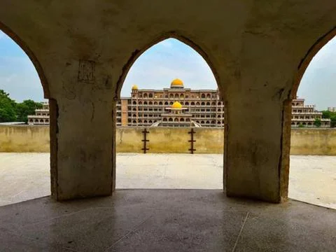 University of peshawar campus historical building, Peshawar pakistan Stock Photos
