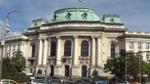 University in Sofia Stock Footage 320369610
