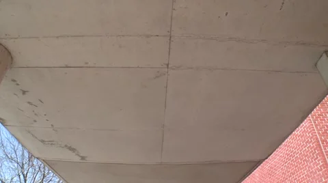 University students passing the outer campus corridor Video stock 65449635