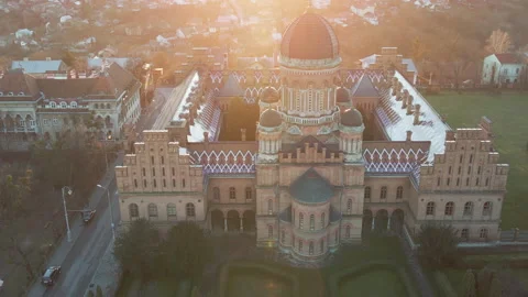  University video from a drone Vídeo Stock 147946639