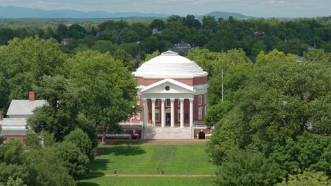University of Virginia Rotunda Vídeos de archivo 340558384
