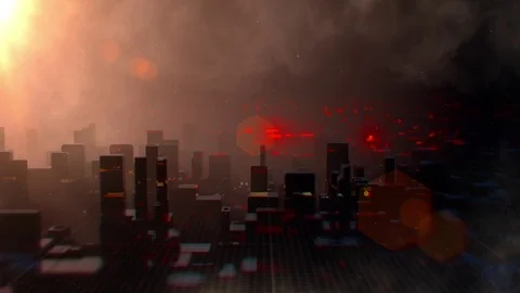 Unknown city Stock Footage 72977988