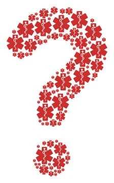 Unknown Composition of Life Star Icons 스톡 일러스트