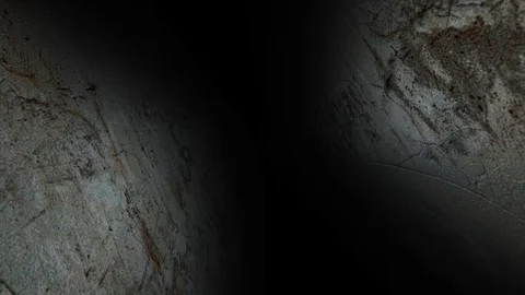 Unknown dark corridor. Flying into darkness. 41 Video stock 88864857