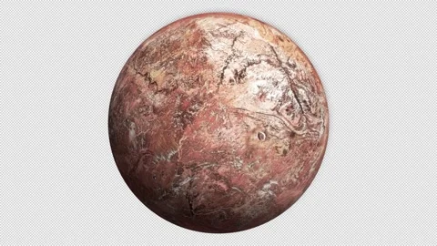 Unknown Fictional Planet Stock Footage 303744085