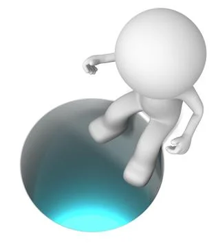 The Unknown. Stock Illustration