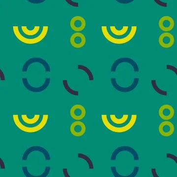 Unknown language seamless pattern Stock Illustration