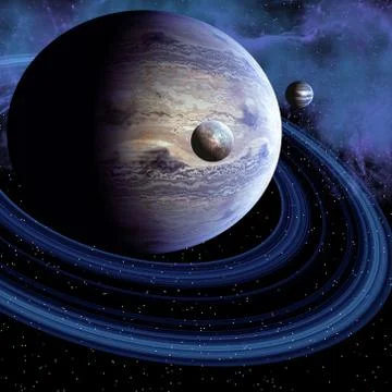 Unknown Planet Stock Illustration