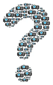 Unknown Shape of Projector Icons イラスト素材