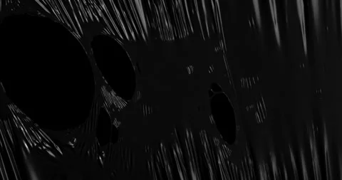 Unleash your creativity as stretched plastic film weaves its intricate patterns Stock Footage 245888463