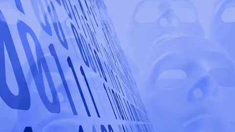 Unleashing the potential how artificial intelligence and binary code 動画素材 247126157