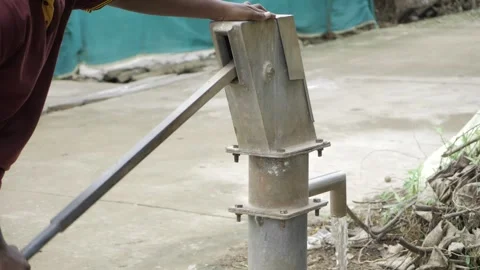 Unleashing the Power - The Ultimate Guide to Your Hand Pump Stock Footage 320930484