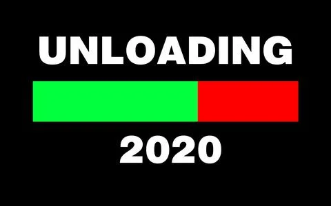 Unloader bar 2020 Stock Illustration