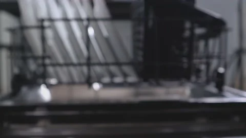Unloading dishes into the dishwasher. Stock Footage 138139491