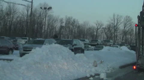 Unloading a vehicle Stock Footage 1054177