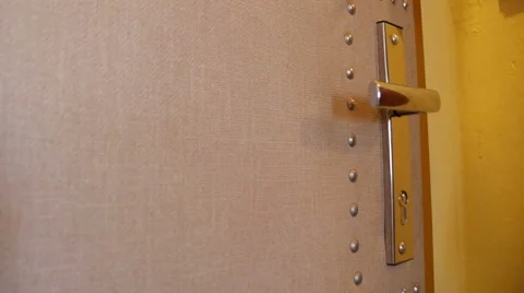 Unlock the Door Stock Footage 47517428