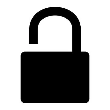 Unlock Icon Stock Illustration