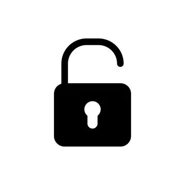 Unlock icon vector. Unlock sign and symbol. unlocked padlock icon 스톡 일러스트