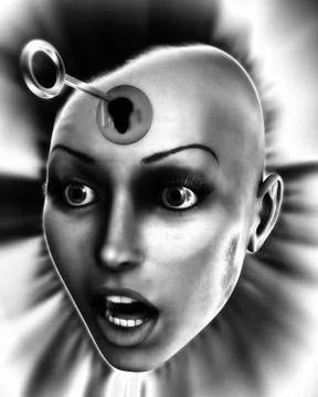 Unlock Your Mind Stock Illustration