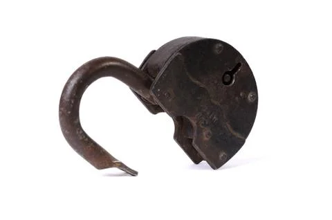 Unlocked lock Stock Photos
