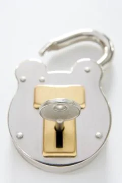Unlocked padlock Stock Photos
