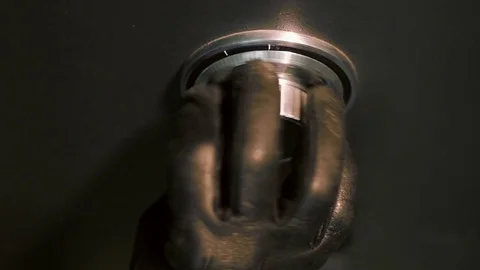 Unlocking Combination to Safe Stock Footage 70397437