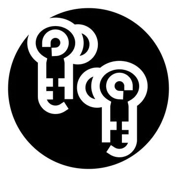 Unlocking digital security, access, and cryptography concept Stock Illustration