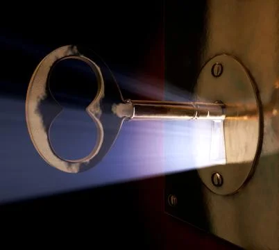 Unlocking dreams 写真素材