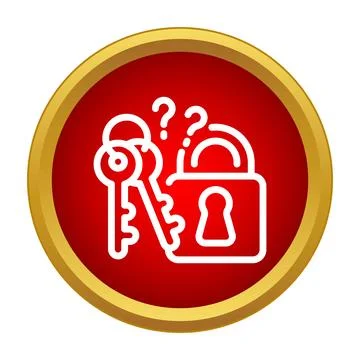 Unlocking mystery problem finding solution with keys icon イラスト素材
