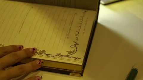 Unlocking Secrets of The Golden Notebook 스톡 동영상 304368240