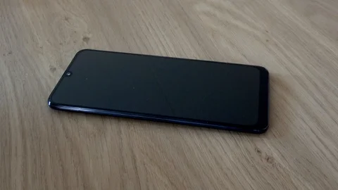 Unlocking Smartphone Fingerprint Security Concept Stock Footage 123122435