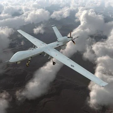 Modelo 3D: Unmanned Combat Air Vehicle MQ 9 Reaper UAV #90657967