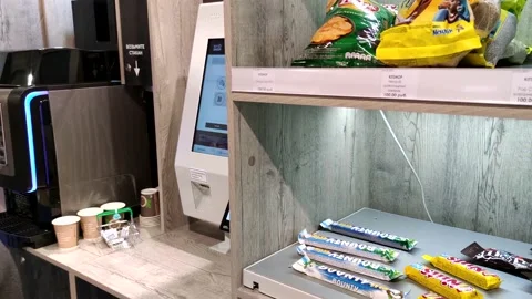 Unmanned smart store Stock Footage 229722300