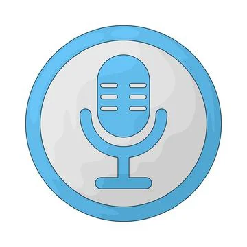 Unmute Button illustration Stock Illustration