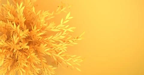 Unobtrusive botanical background with shadow on the wall — trendy cover Stock Illustration