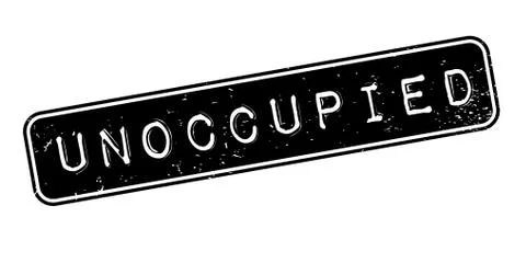 Unoccupied rubber stamp Stock Illustration