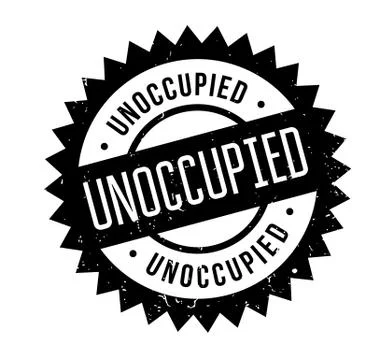 Unoccupied rubber stamp Stock Illustration