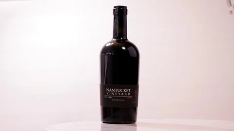Unopened Bottle of Port Wine Stock Footage 129581689