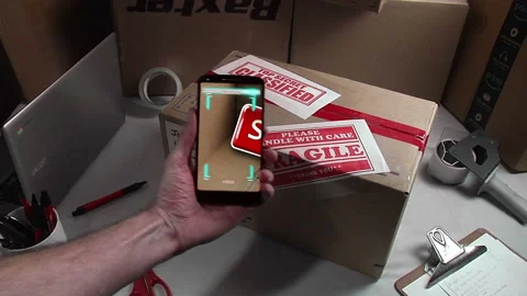 The Unopened Enigma: A Mysterious Subscribe Button Arrives 1/2 Stock Footage 244949184